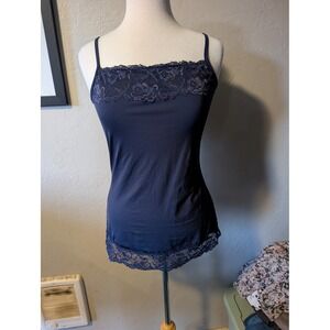 Maurices Blue lace Camisole size M